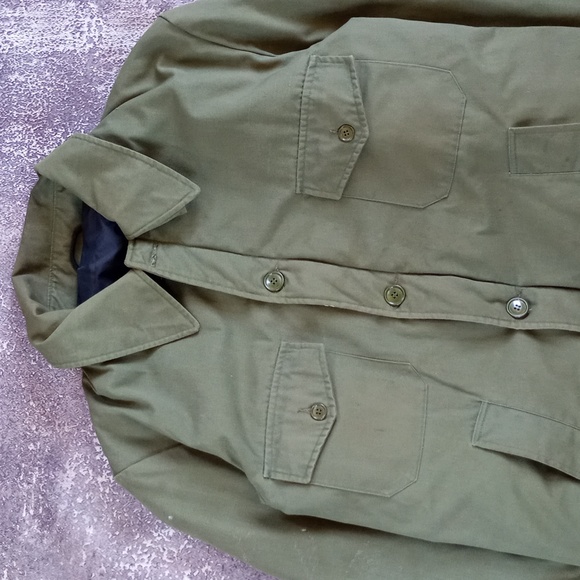 Vintage Outdoor Outfits LIMITED LTD Military Style Jacket Green - Picture 4 of 12